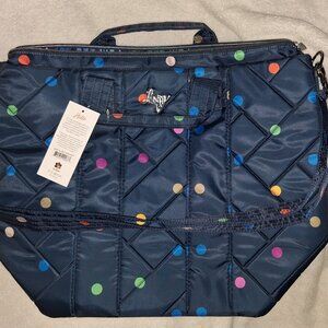 Lug Multi Dots Navy Dory XL